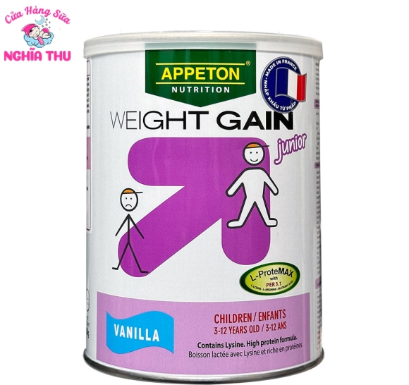 Sữa Appeton Weight Gain Junior tăng cân cho trẻ 3-12 tuổi