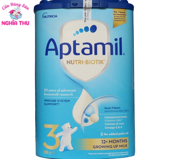 Sữa Aptamil số 3 của Đức 800g (trẻ từ 12 tháng tuổi)