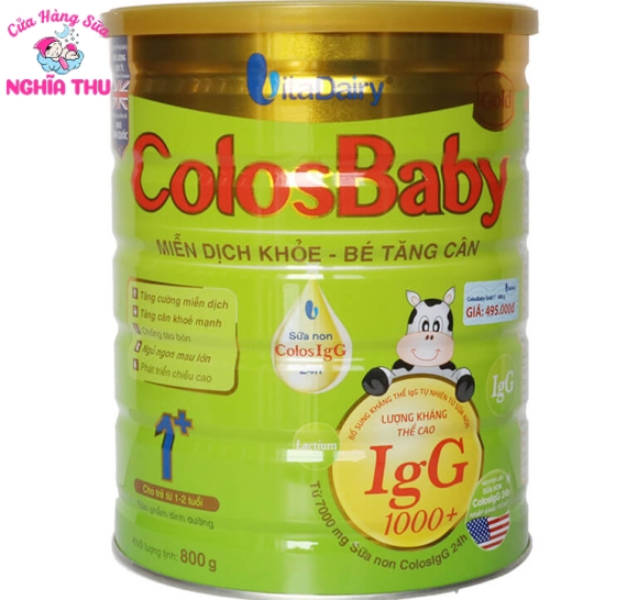 Sữa ColosBaby 1 800g (sữa non cho trẻ 1-2 tuổi)