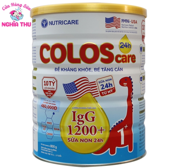 Sữa non ColosCare 1+ 800G (trẻ từ 1-2 tuổi)