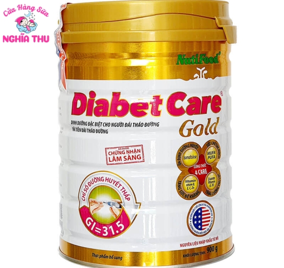 Sữa DiabetCare Gold 900g (người bệnh đái tháo đường)