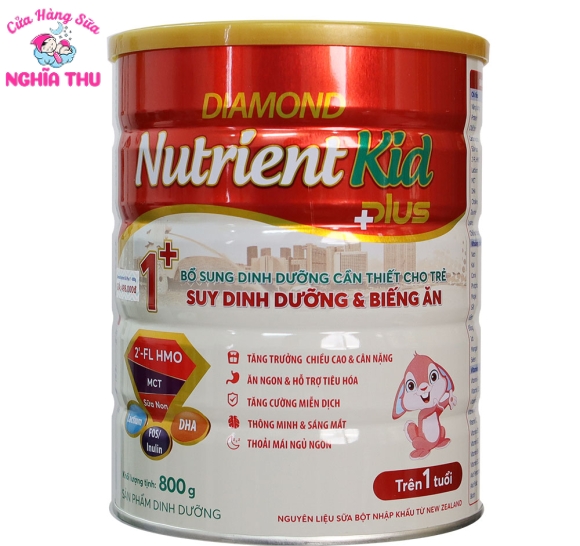 Sữa Diamond Nutrient Kid 1+ 800g (trên 1 tuổi)