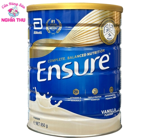 Sữa Ensure Úc 850G Chính Hãng Giá Cực Rẻ