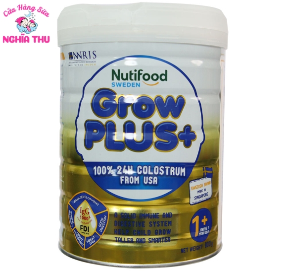 Sữa GrowPLUS+ Vàng Sữa Non 1+ 800G (trên 1 tuổi)