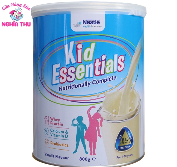 Sữa Kid Essentials Úc Chính Hãng Nestlé 800G (1-10 tuổi)