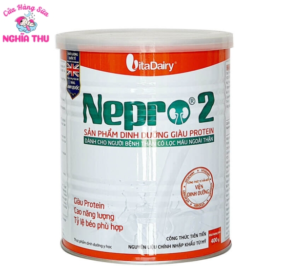 Sữa Nepro 2 400g dành cho người chạy thận nhân tạo