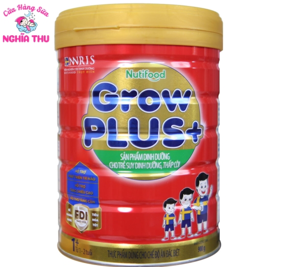 Sữa Grow Plus +1 đỏ Nutifood 900g (trẻ từ 1-2 tuổi)