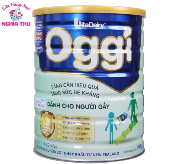 Sữa OGGI Tăng Cân Cho Người Gầy 900G
