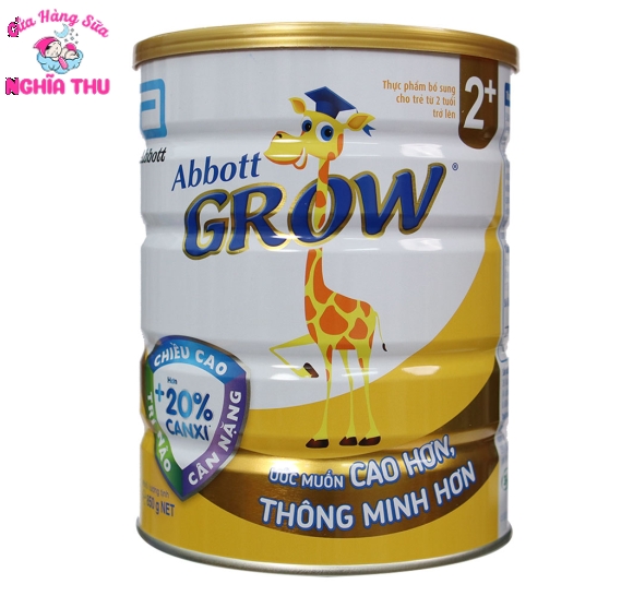 Sữa Abbott Grow 2+ 850g (trẻ từ 2 tuổi trở lên)