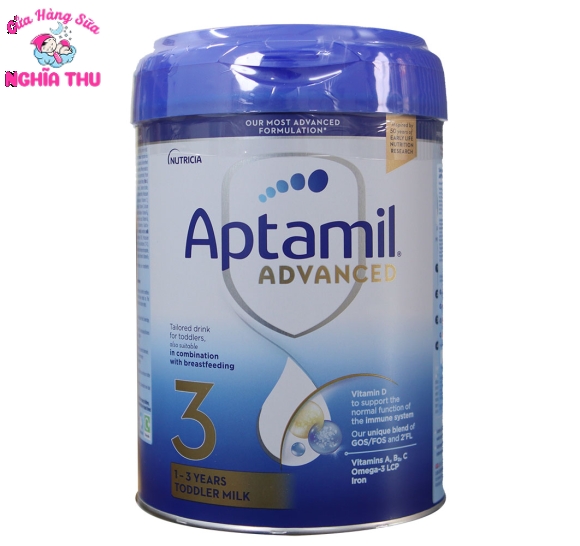 Sữa Aptamil Advanced số 3 800g nội địa Anh (từ 1-2 tuổi)