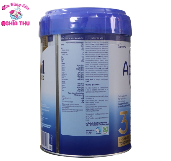 Sữa Aptamil Advanced số 3 800g nội địa Anh (từ 1-2 tuổi)