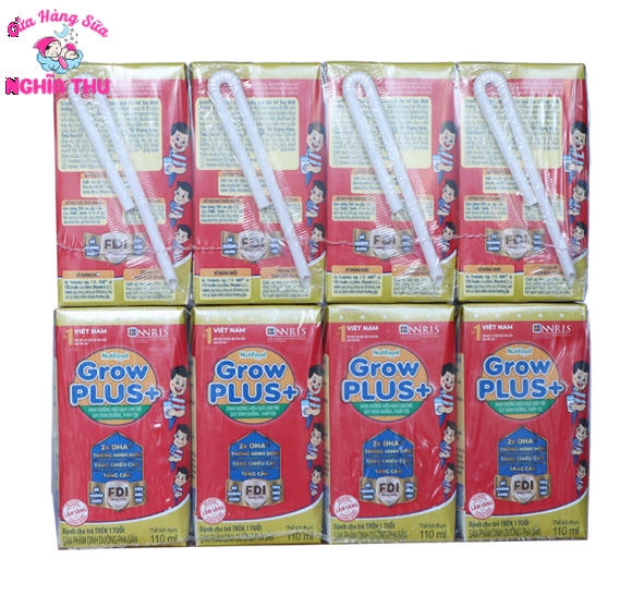 Sữa Grow Plus đỏ FDI pha sẵn 110ml (trẻ từ 1 tuổi trở lên)