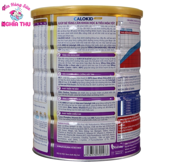 Sữa CALOKID Gold 0+ (0-12 tháng)