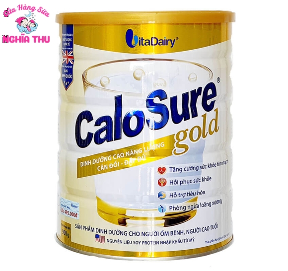 Sữa CaloSure Gold 900g (cho người cao tuổi)