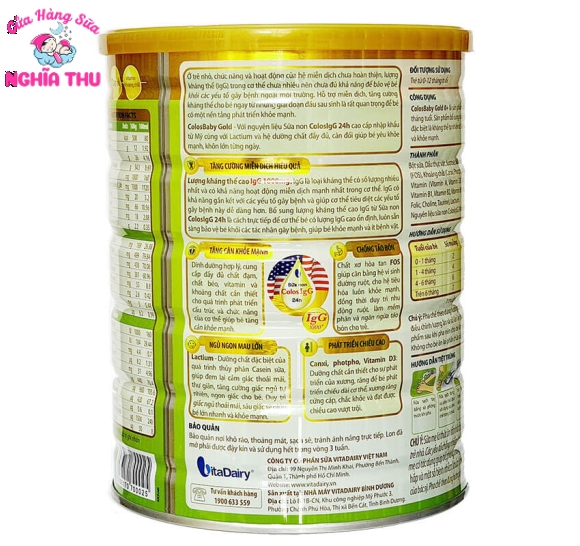 Sữa non ColosBaby 0+ 400g (trẻ từ 0 – 12 tháng)