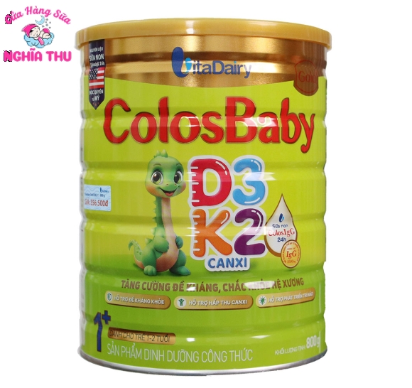 Sữa Colosbaby D3K2 số 1+ 800G (1-2 tuổi)