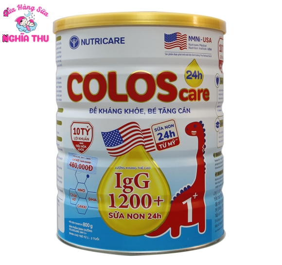 Sữa non ColosCare 1+ 800G (trẻ từ 1-2 tuổi)