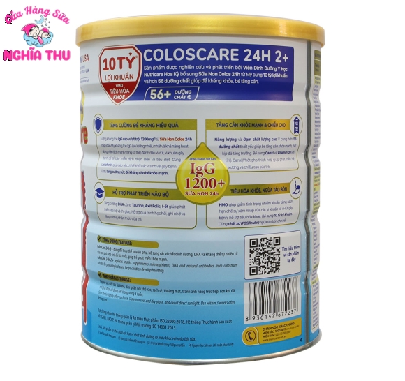 Sữa ColosCare 2+ 800G (2-10 tuổi)