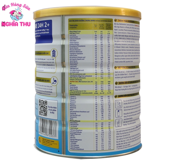 Sữa ColosCare 2+ 800G (2-10 tuổi)