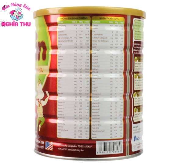 Sữa Colos Gain Tăng Cân Nhanh Cho Bé 1-10 tuổi 800G