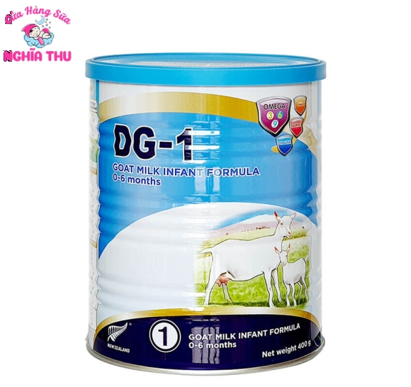 Sữa Dê DG 1 NewZealand 400g (trẻ từ 0- 6 tháng)
