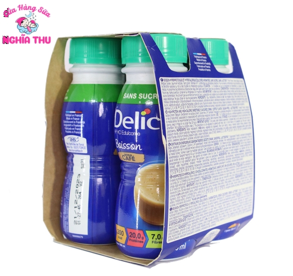 Sữa Delical Boisson Café 200ml (Lốc 4 Chai)