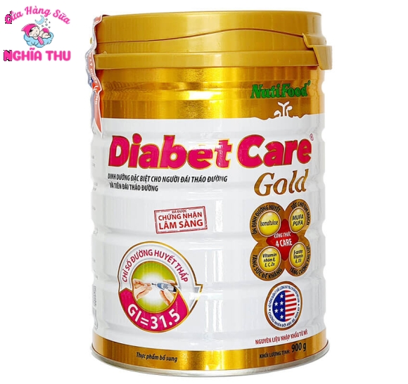 Sữa DiabetCare Gold 900g (người bệnh đái tháo đường)