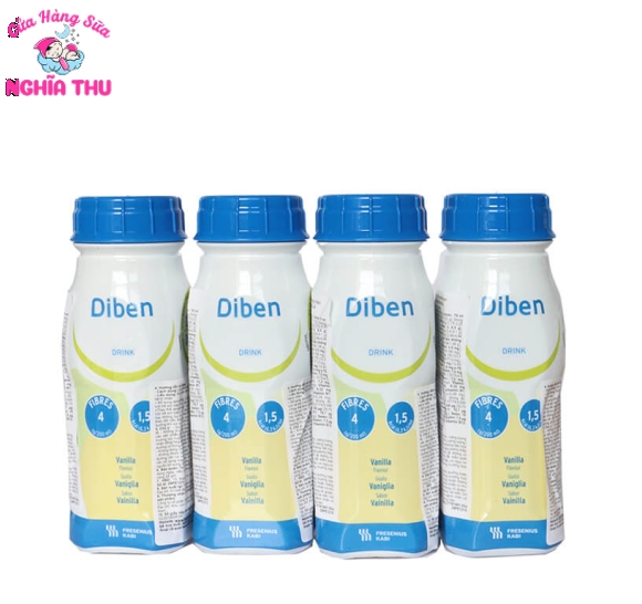 Sữa Diben Drink Vanilla 200ml Cho Bệnh Nhân Tiểu Đường