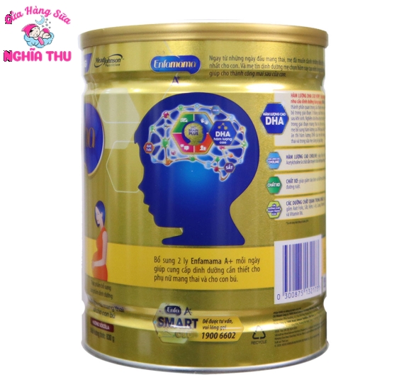 Sữa Enfamama Sôcôla 830g cho mẹ bầu, cho con bú