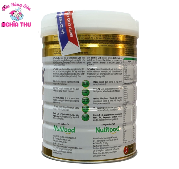 Sữa Enplus Gold 900g (người cao tuổi, người ốm)