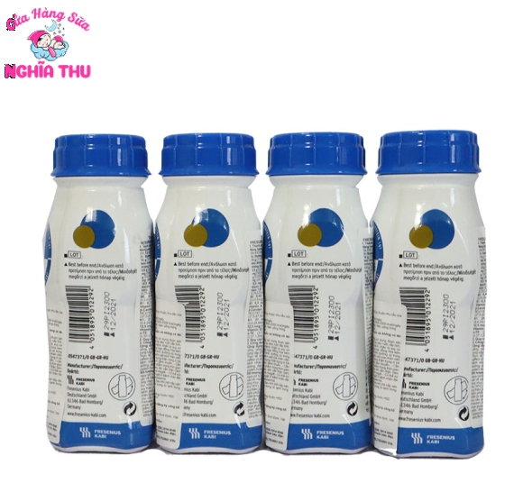 Sữa Fresubin 2Kcal Fibre Cappuccino 200ml (1 vỉ 4 chai)