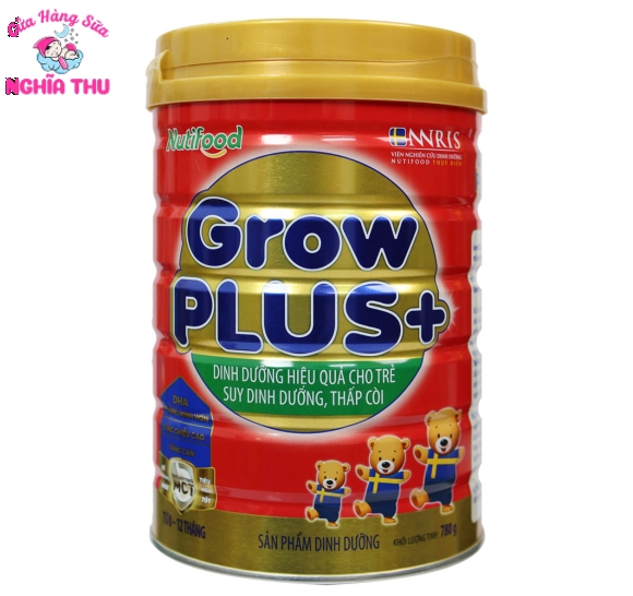 Sữa Nutifood Grow Plus+ 780g (trẻ từ 0-12 tháng)