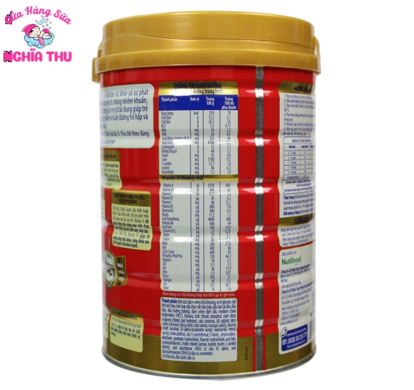 Sữa Nutifood Grow Plus+ 780g (trẻ từ 0-12 tháng)