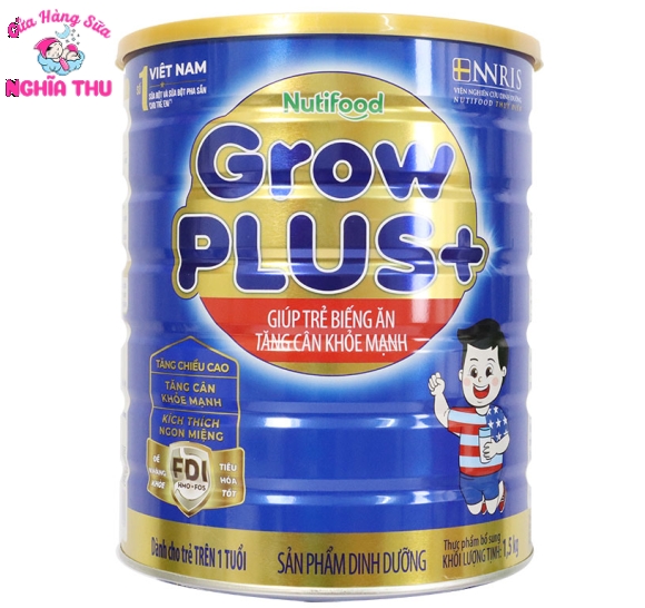 Sữa Grow Plus Xanh 1,5kg hộp to ( trẻ từ 1 tuổi trở lên)