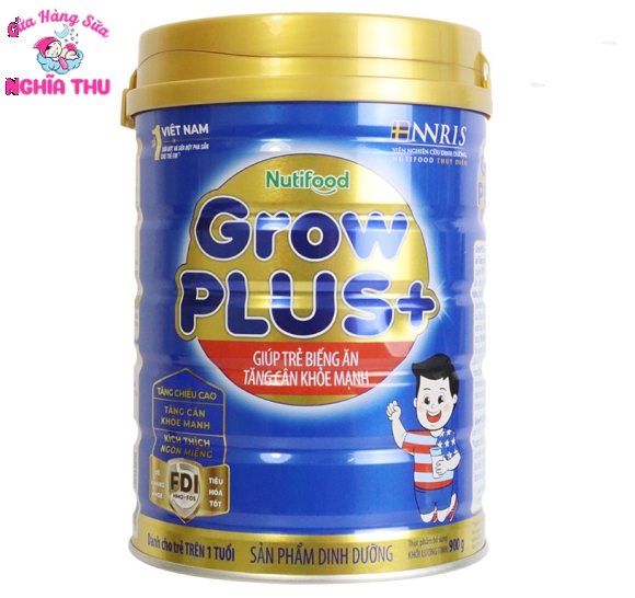 Sữa Grow Plus xanh 900g (cho trẻ 1 tuổi trở lên)