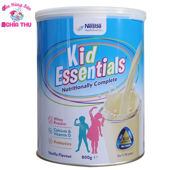 Sữa Kid Essentials Úc Chính Hãng Nestlé 800G (1-10 tuổi)