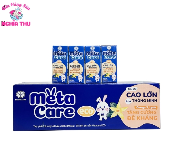 Sữa bột pha sẵn MetaCare Eco 180ml (1 tuổi trở lên)