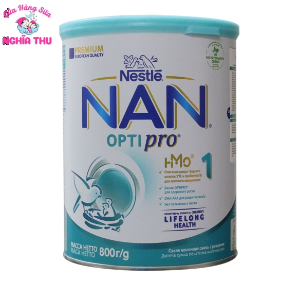 Sữa NAN NGA Số 1 800G (trẻ từ 0 – 6 tháng)