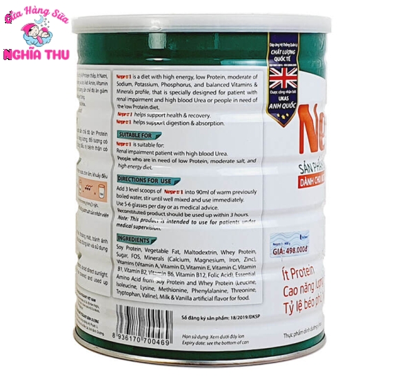 Sữa Nepro 1 900g (dành cho người bệnh thận)