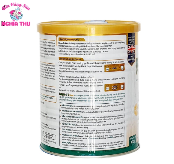 Sữa Nepro 2 Gold 400g (người bệnh suy thận có lọc máu ngoài)