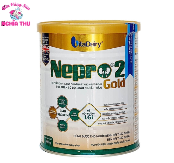 Sữa Nepro 2 Gold 400g (người bệnh suy thận có lọc máu ngoài)