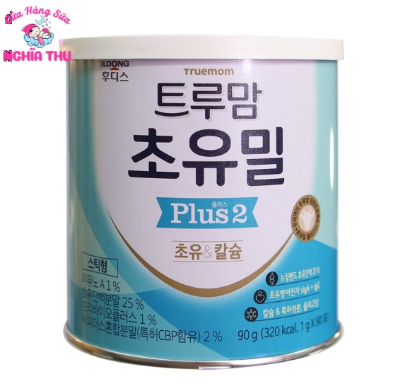 Sữa Non ILDONG số 2 Hàn Quốc lon 90 gói/90g (trẻ 1-9 tuổi)