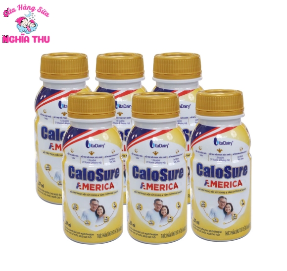 Sữa nước CaloSure America 237ml (1 vỉ 6 chai)
