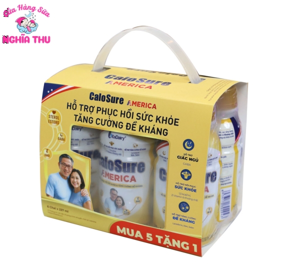 Sữa nước CaloSure America 237ml (1 vỉ 6 chai)