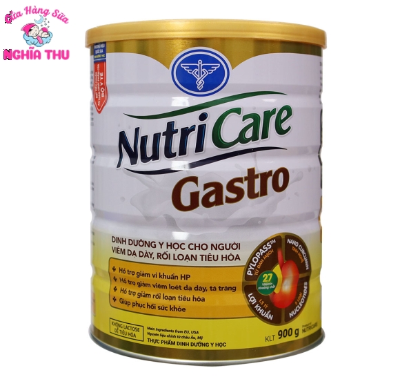 Sữa Nutricare Gastro Cho Người Bệnh Dạ Dày 900G