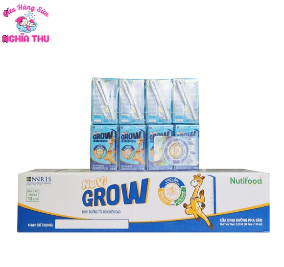 Sữa bột pha sẵn Nuvi Grow 110ml (trên 1 tuổi)