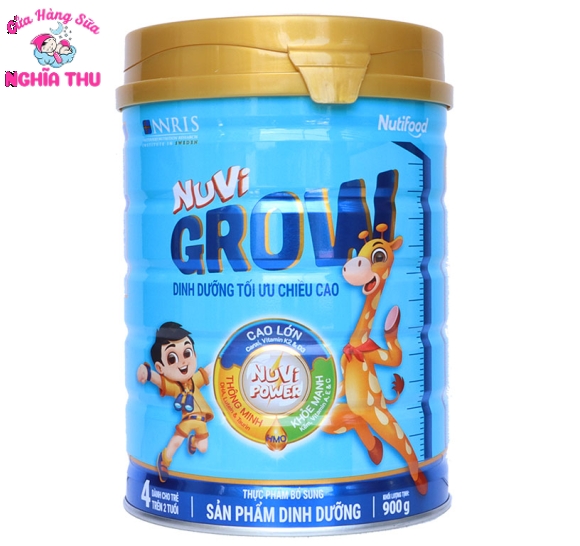 Sữa Nuvi GROW 4 900g (2 tuổi trở lên)