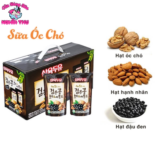 Sữa Óc Chó Hàn Quốc 190ml (1 thùng đóng gói 20 bịch)