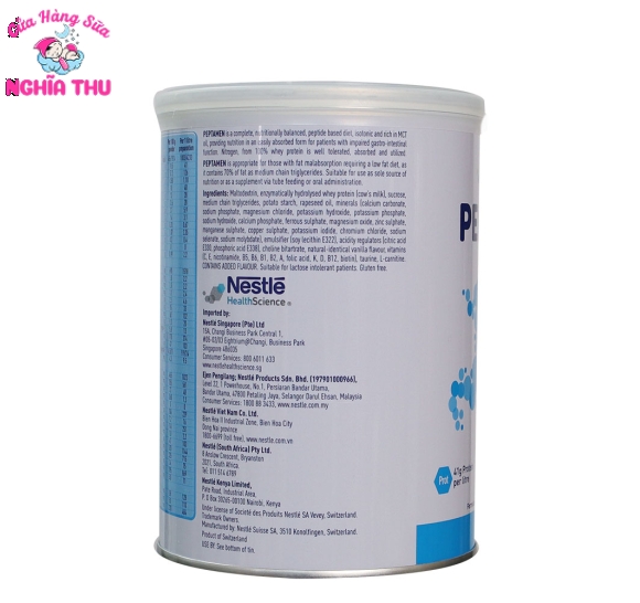 Sữa Peptamen dành cho người Kém Hấp Thu (Nestlé Thụy Sĩ)